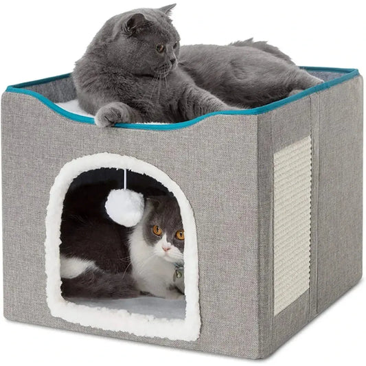Cat Condo: Bed With Rooftop Lounge