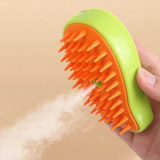 Cat Steam Brush with USB Charging Cord