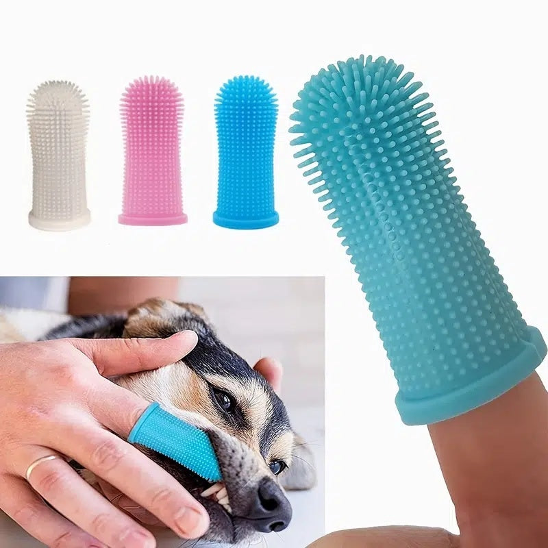 Finger Toothbrush for Dogs and Cats