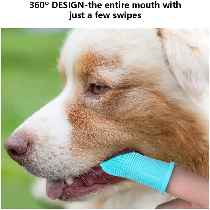 Finger Toothbrush for Dogs and Cats