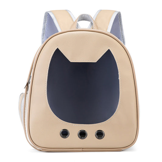 Kitty Cut-Out Breathable Backpack Carrier