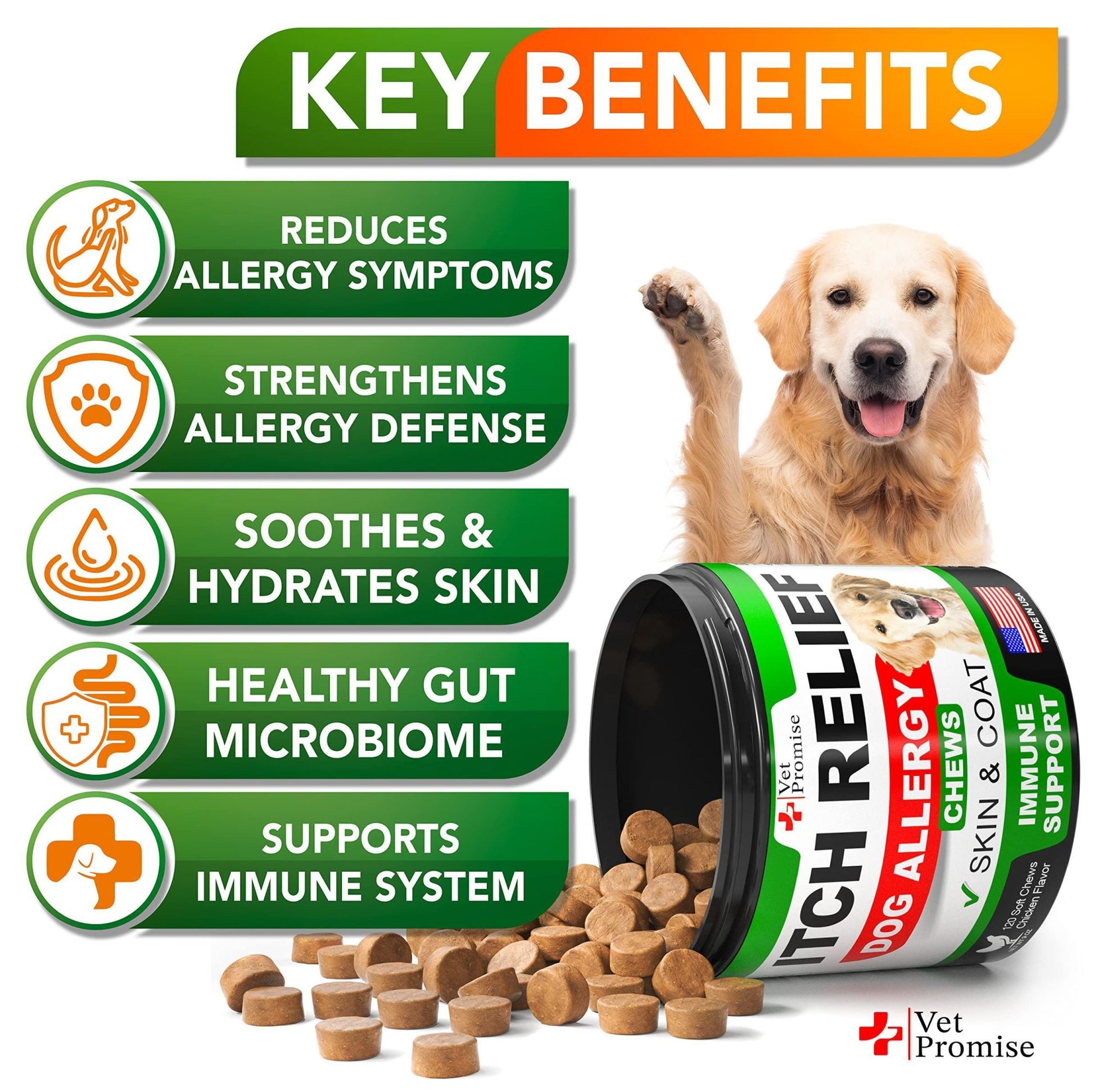 Allergy Chews for Itch Relief for Dogs