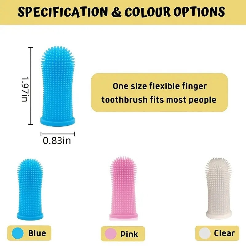 Finger Toothbrush for Dogs and Cats