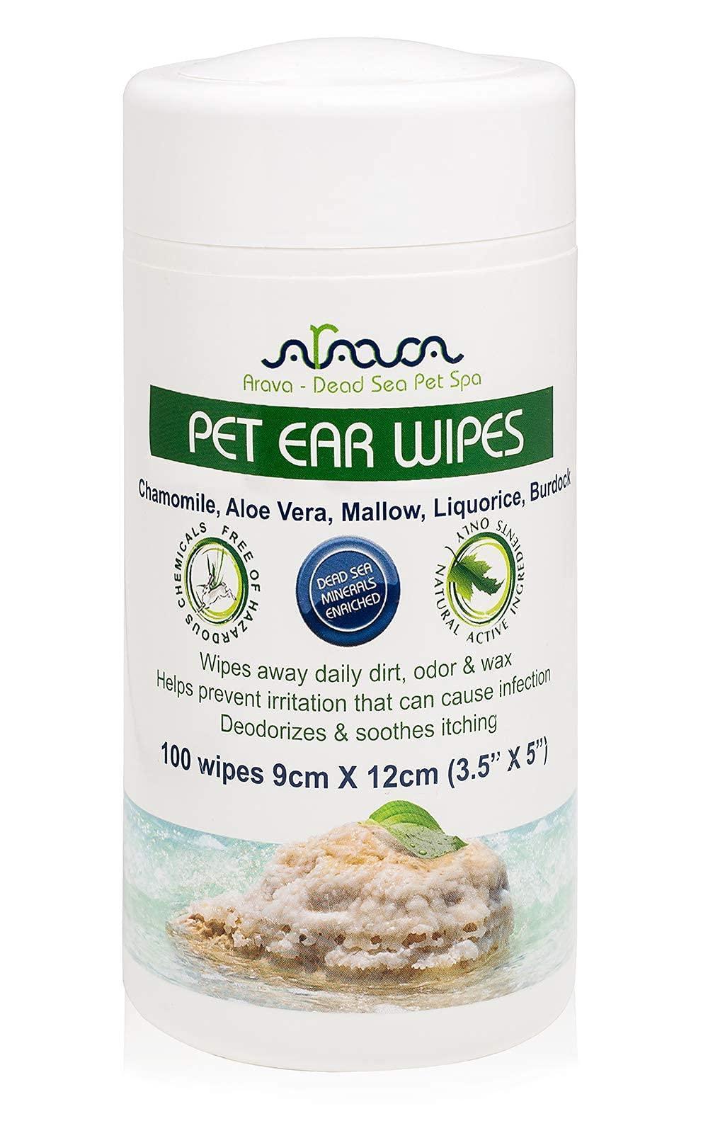 Aloe Vera Pet Ear Cleaning Wipes