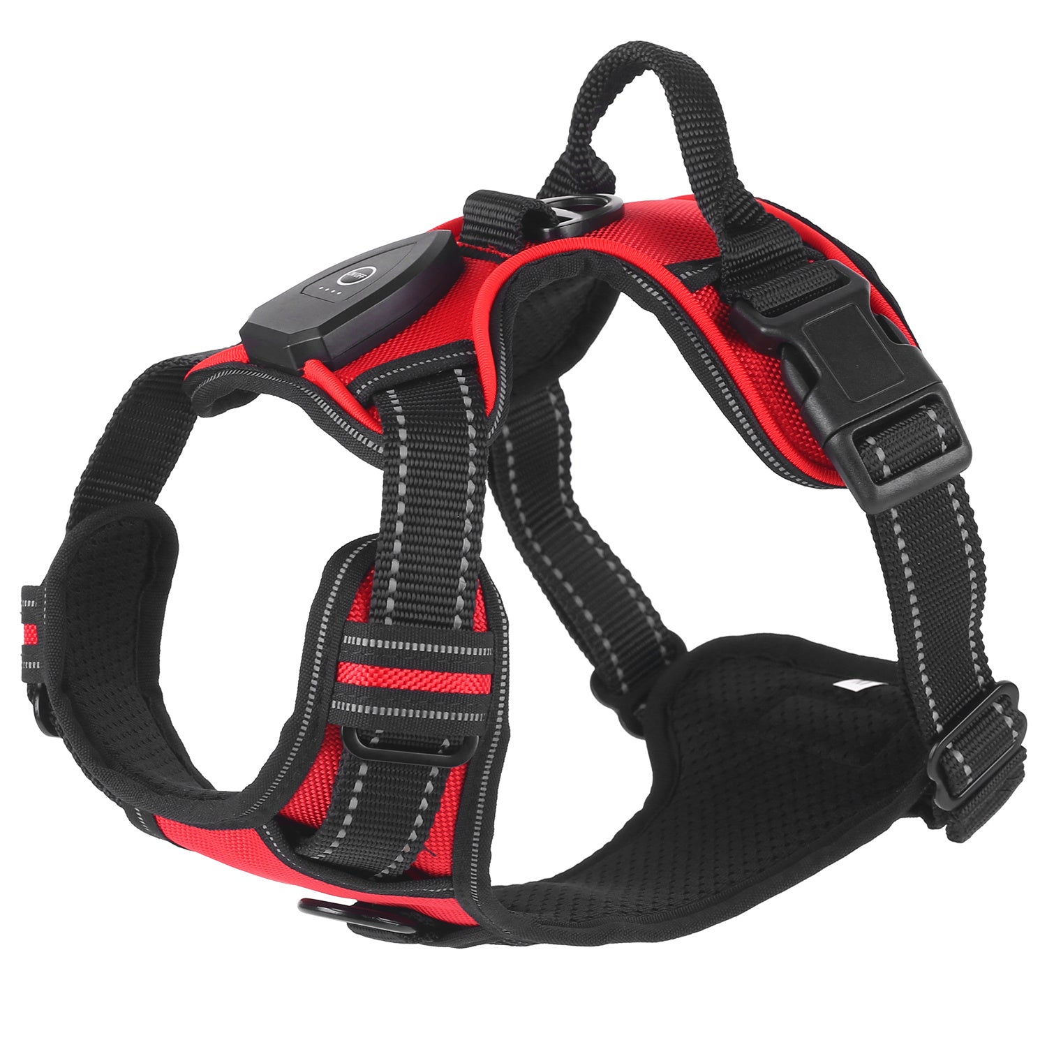 Rechargeable LED Dog Safety Harness