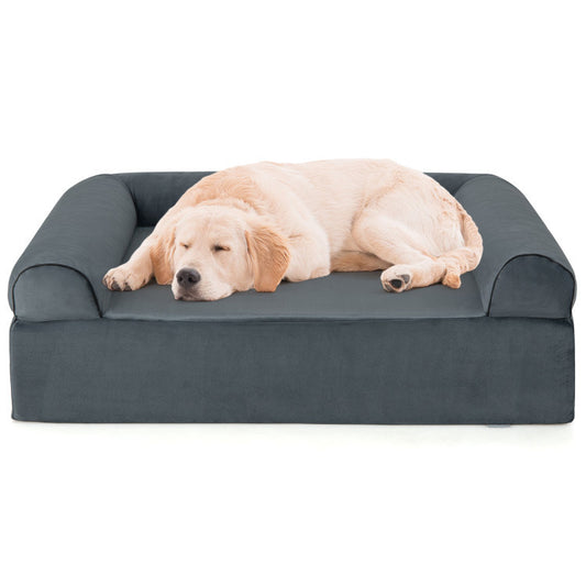 Cooling Gel Memory Foam Dog Bed