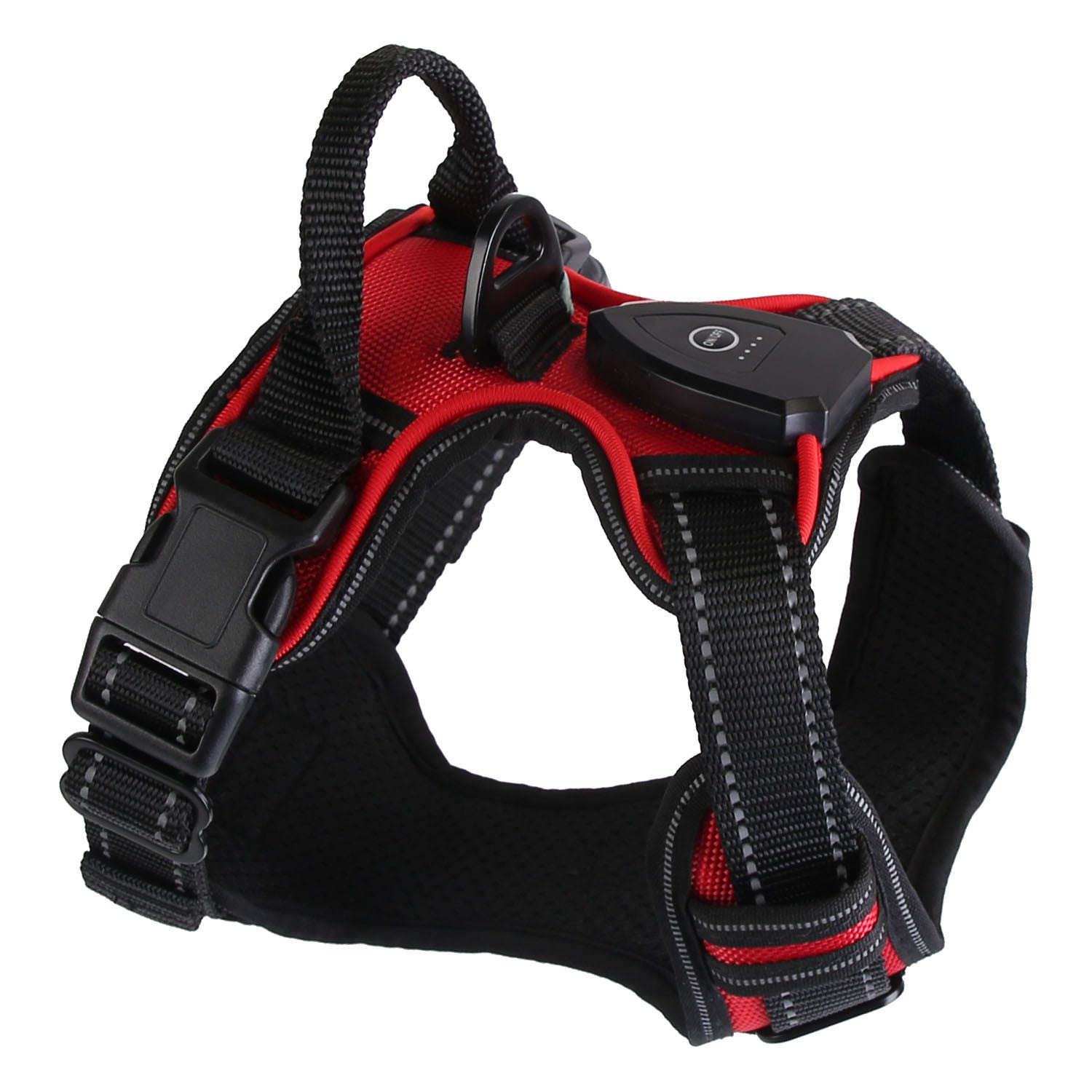 Rechargeable LED Dog Safety Harness