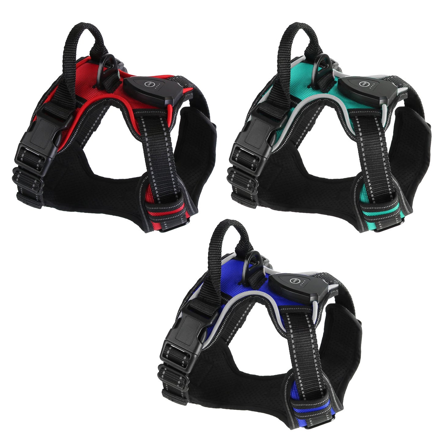 Rechargeable LED Dog Safety Harness