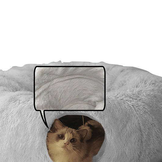 Tunnel of Cat Love Donut Bed