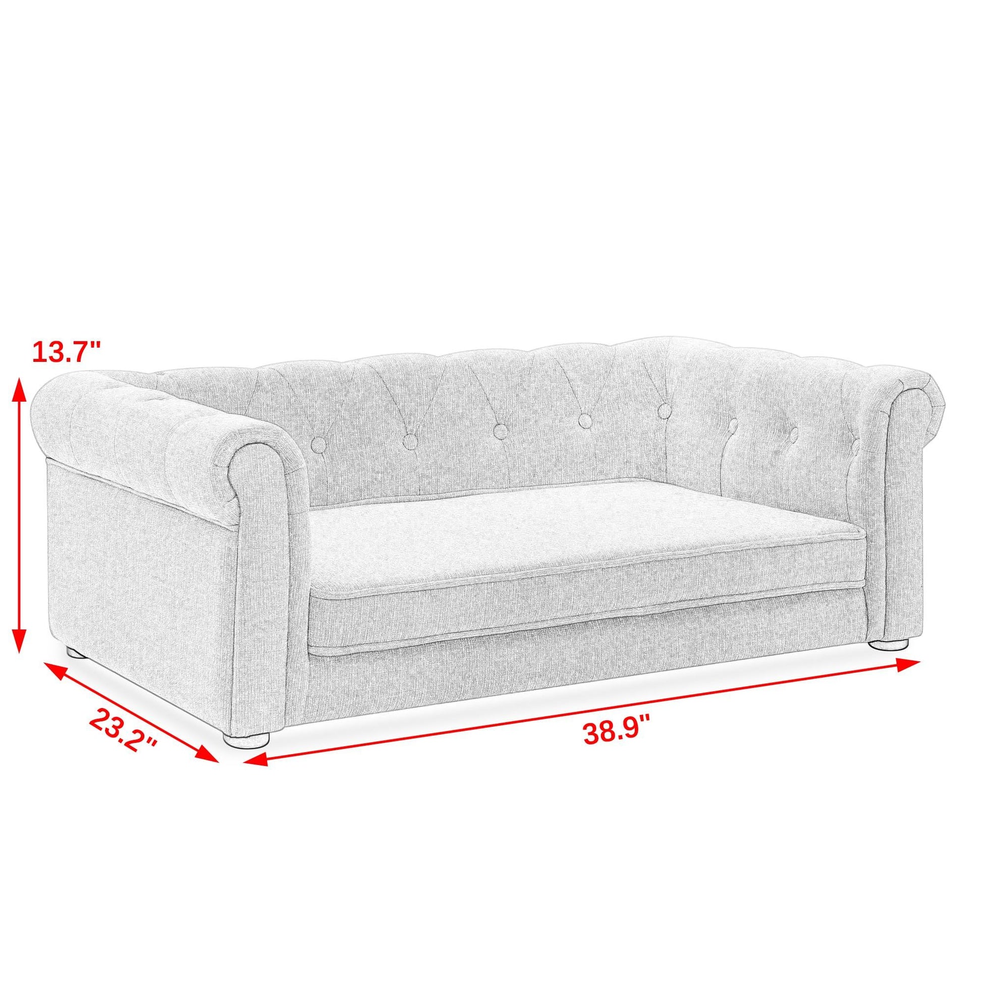 Sofa Bed for Medium and Large Dogs