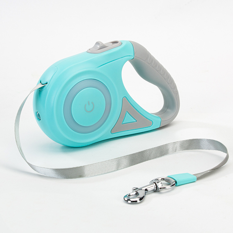 Retractable Pet Leash with LED Flashlight