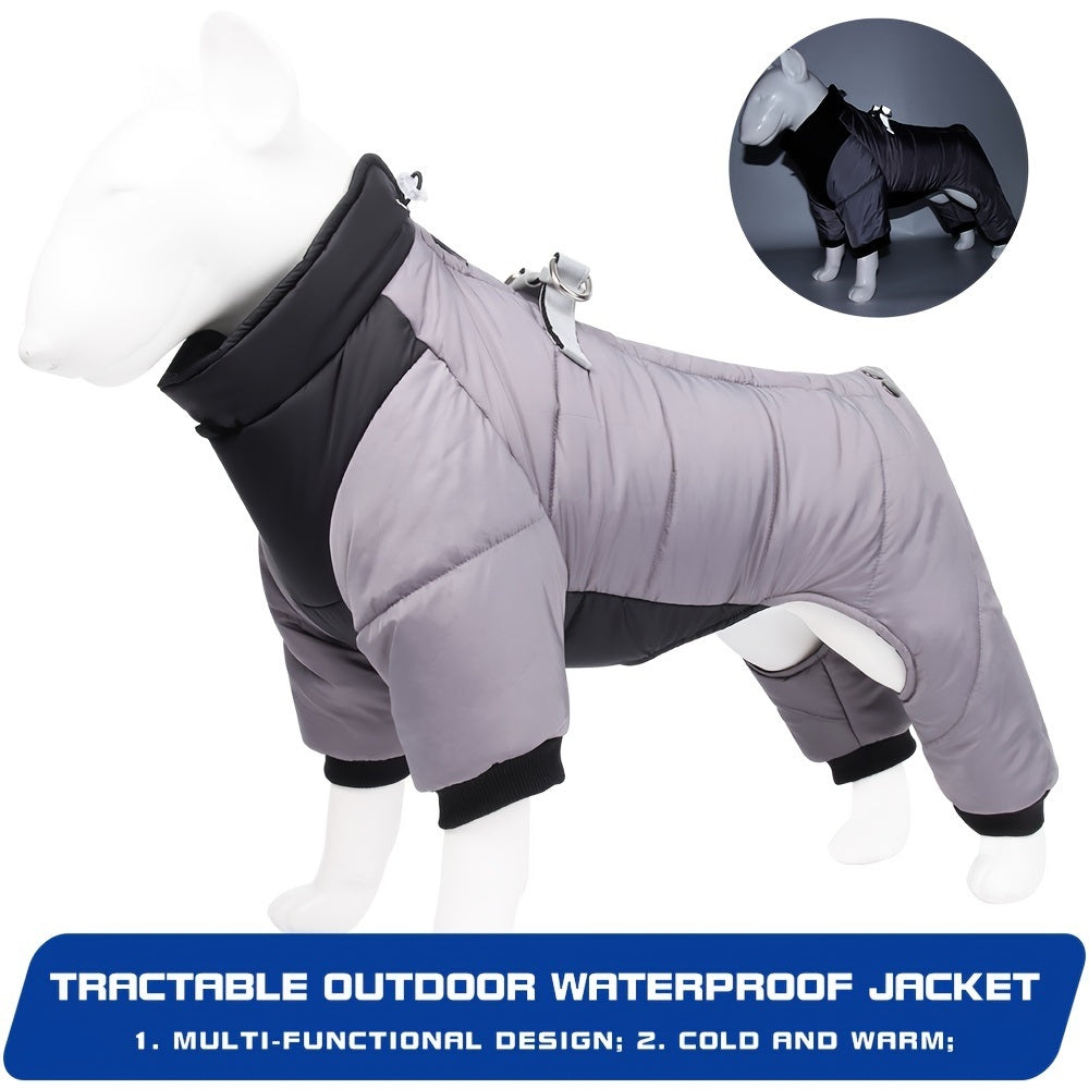 Warm Winter Jumpsuit for Dogs