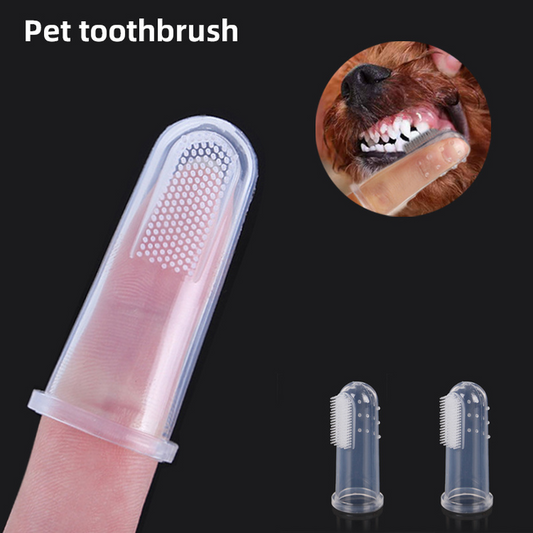 Pet Dog Cat Finger Toothbrush Multi-pack