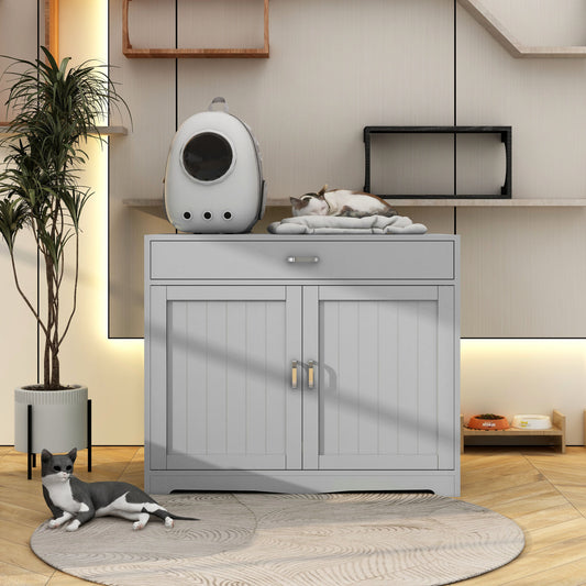 Hidden Litter Box Cabinet Furniture