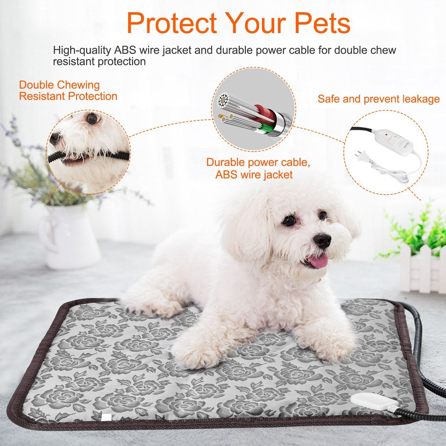 Heating pad for dog or cat