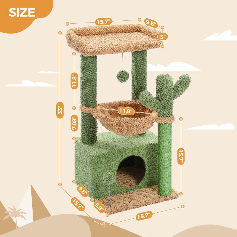 Cactus Cat Tree